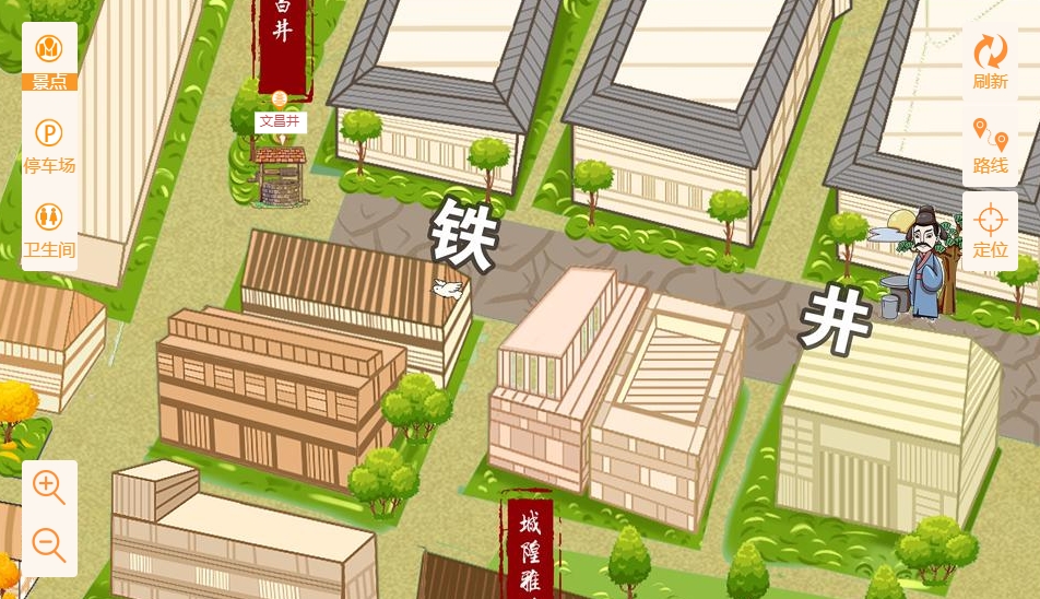 弥勒智慧景区：手绘地图与语音导览的完美融合